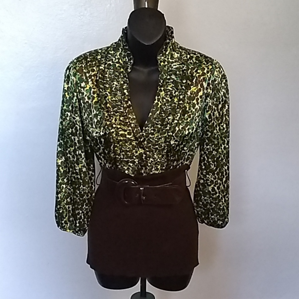 AGB Belted Blouse